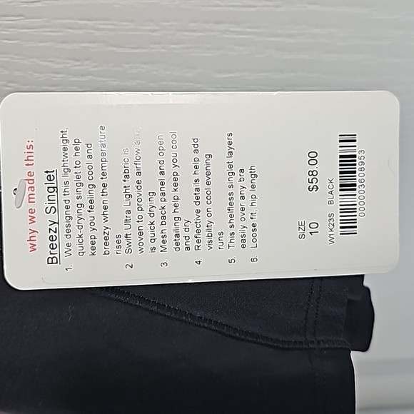 Breezy Singlet - Picture 2 of 3